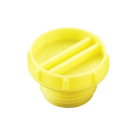 Caplugs PLUG METRIC THD YELLOW PE-LLD, 1000PK TM-16